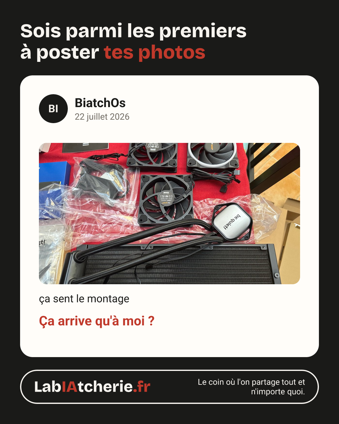 BiatchOs : ça sent le montage