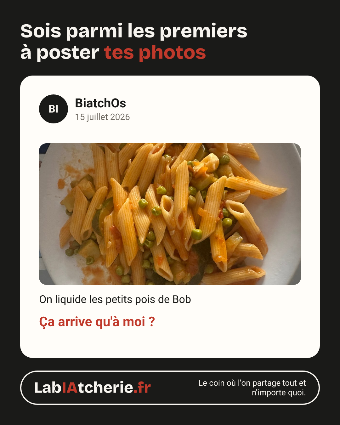BiatchOs : On liquide les petits pois de Bob